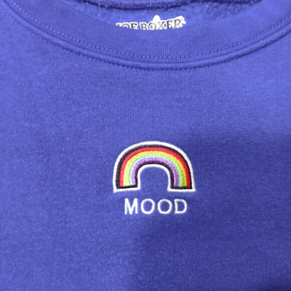 Joe Boxer MOOD 2XL Blue Sweater - Picture 2 of 6